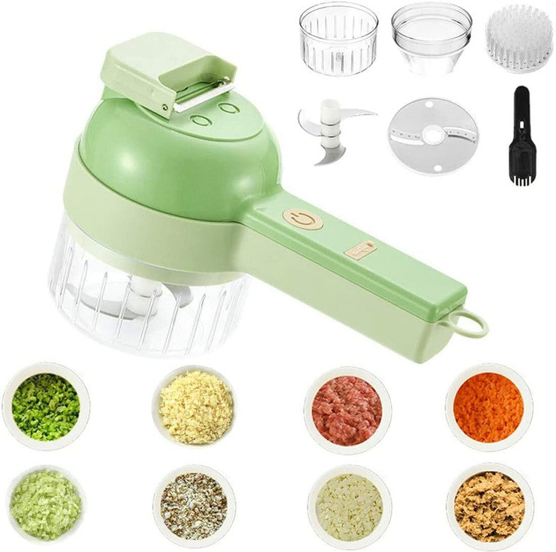 Portable 4-in-1 Food Cutter