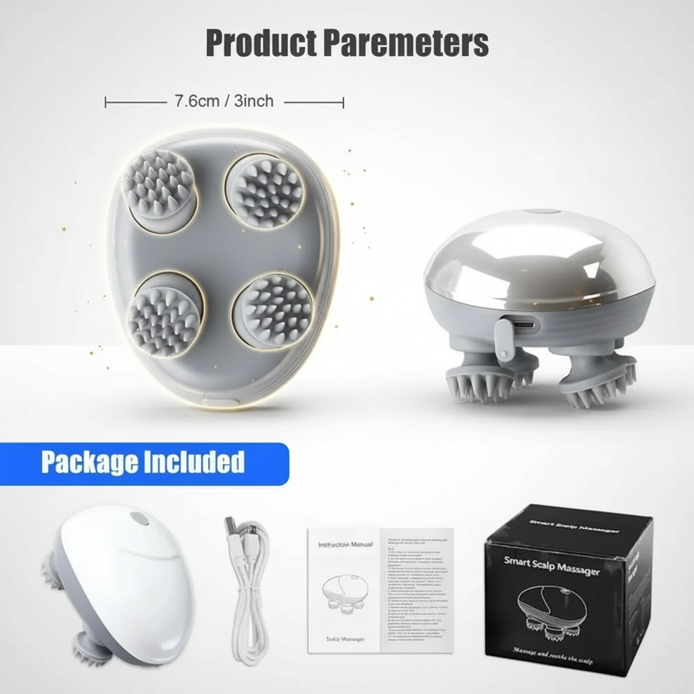 Electric Scalp & Head Massager