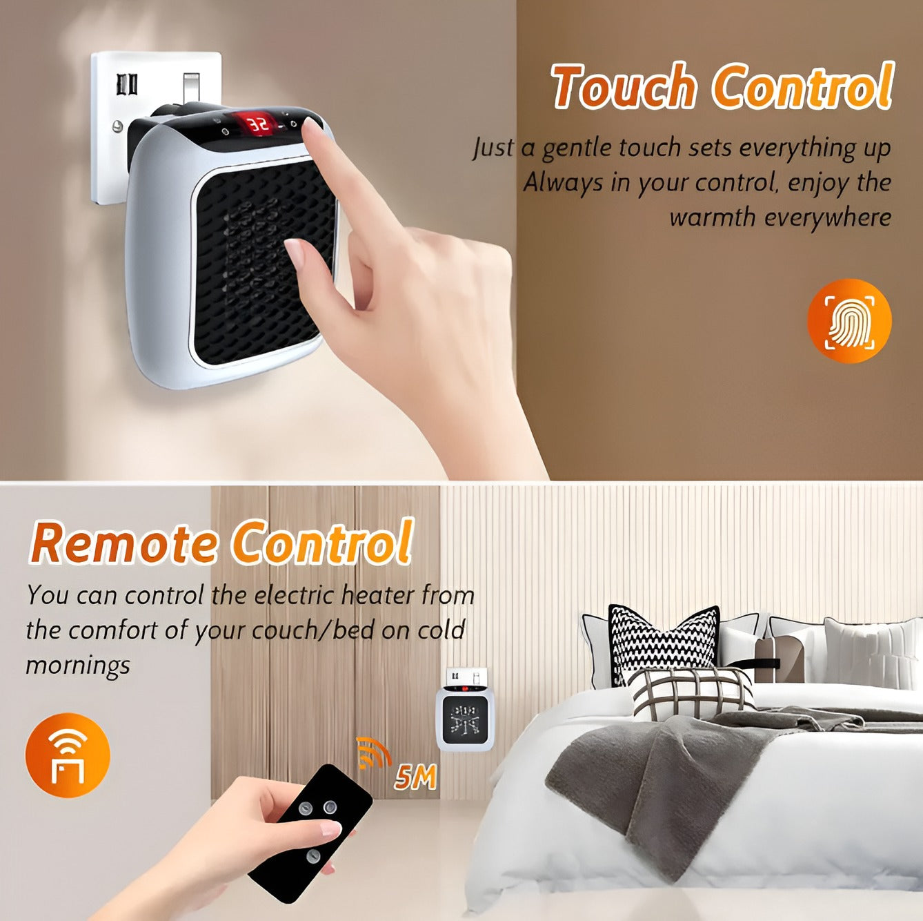 WarmPlug Mini Room Heater